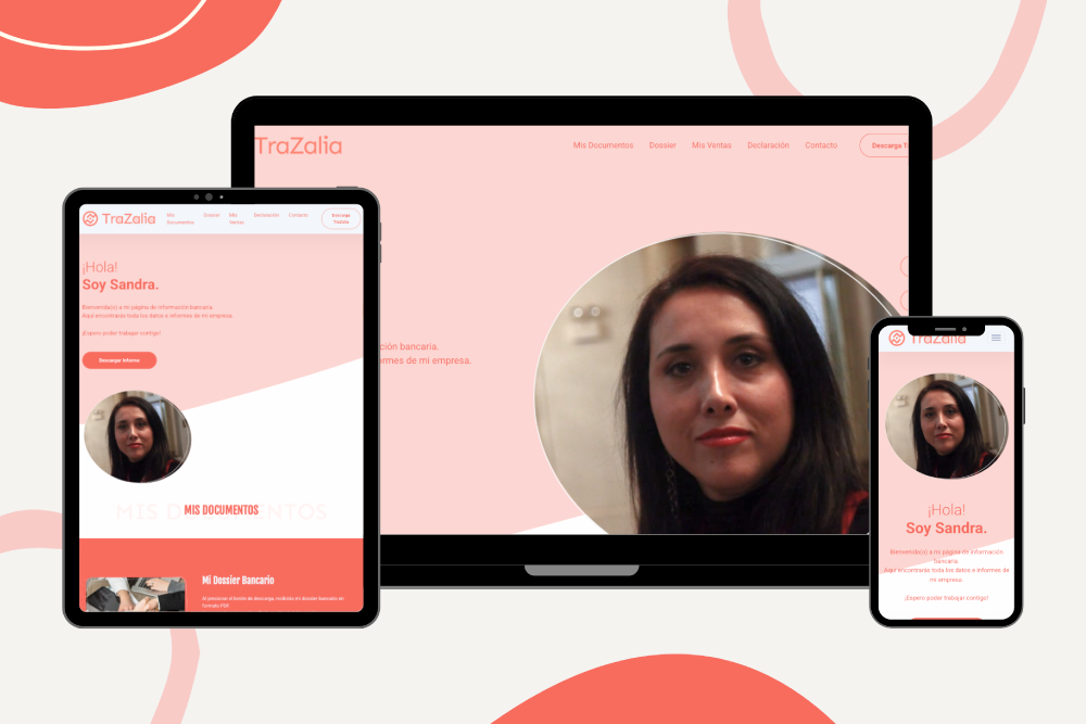 Landing Page Trazalia
