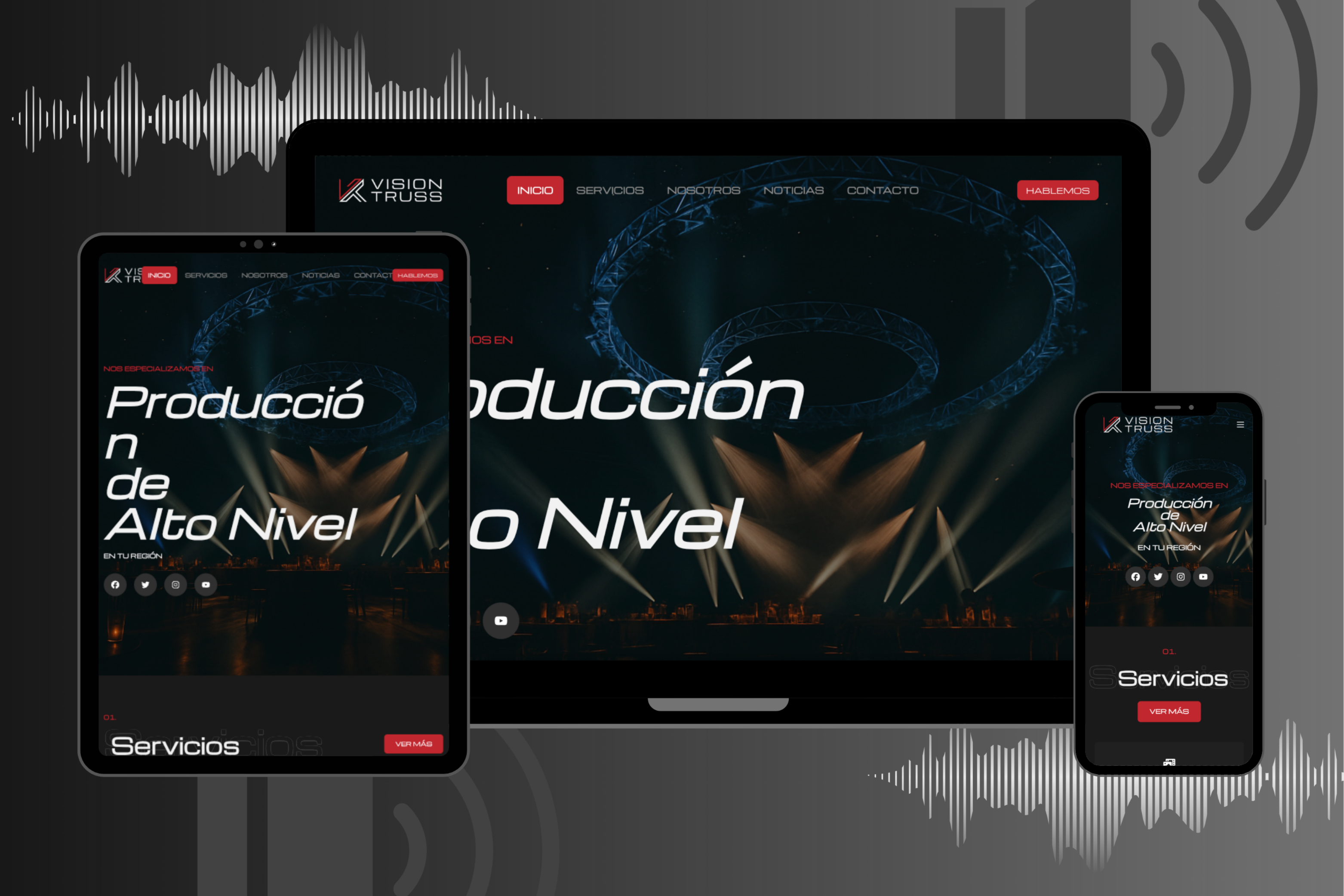 Sitio web de Arquitectura a la Mano